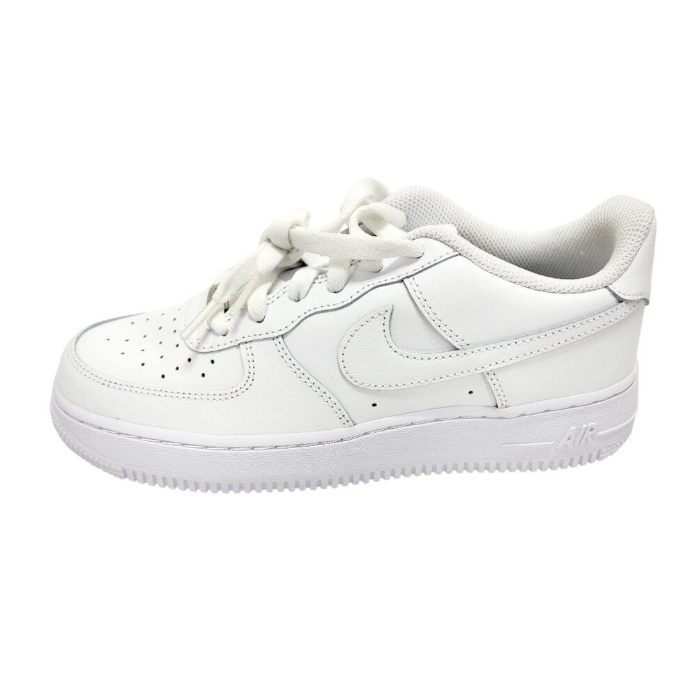 Nike Air Force 1 Youth Shoes DH2920-111 White Leather Size 6.5Y EU 39 Sneakers